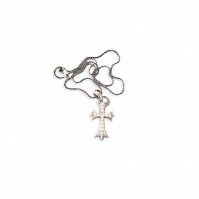 CHROME HEARTS CROSS PENDANT NECKLACE 326725